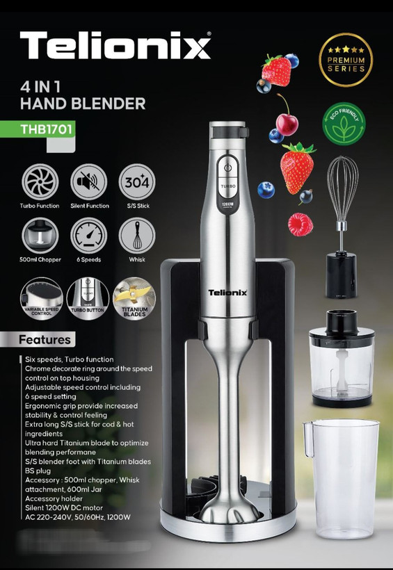 گوشت کوب سه کاره تلیونیکس مدل THB1701