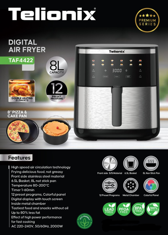 سرخ کن تلیونیکس مدل TAF4422