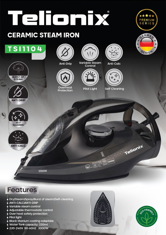 اتوبخار تلیونیکس مدل TSI1104